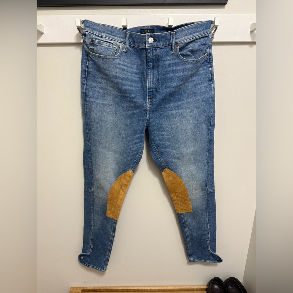 Polo Ralph Lauren Jodphur Riding High Waisted Jeans